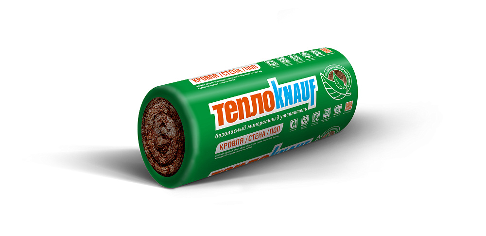 ТеплоКНАУФ для кровли 50x1220x6148 / 15 м2 / 2 мата - фото 1