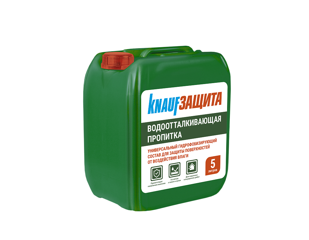 КНАУФ Защита Водоотталкивающая пропитка 5л - фото 1