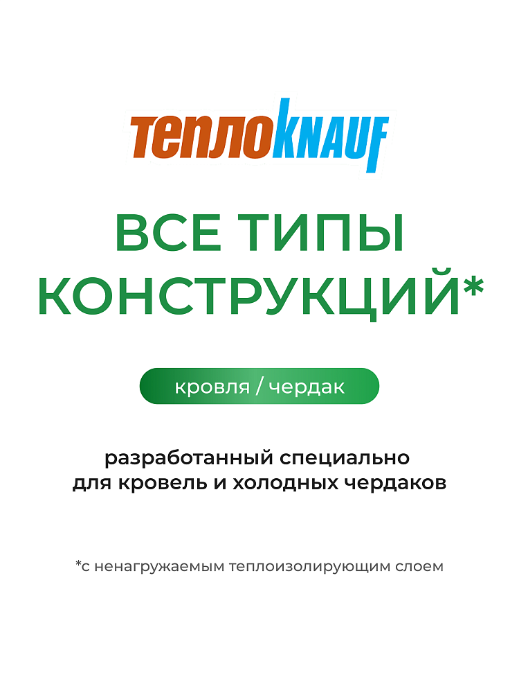 ТеплоКНАУФ для кровли 50x1220x6148 / 15 м2 / 2 мата - фото 3
